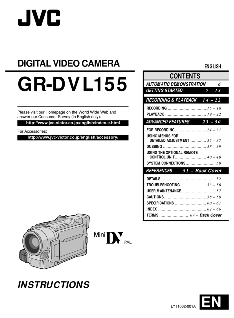 JVC GR-DVL155 User manual JVC GR-DVL155 User manual