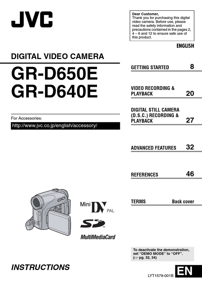 JVC GR-D640E User manual