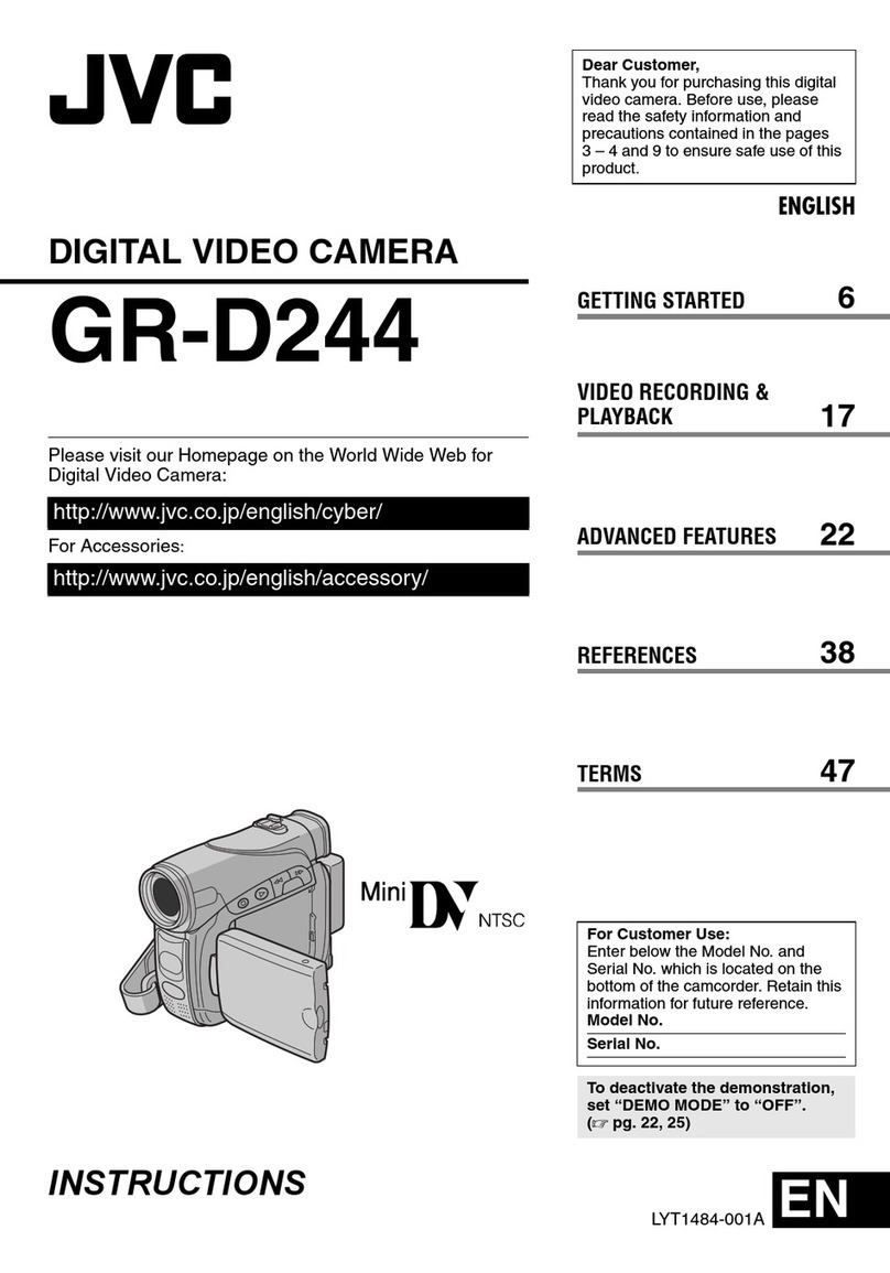 JVC GR-D244US User manual