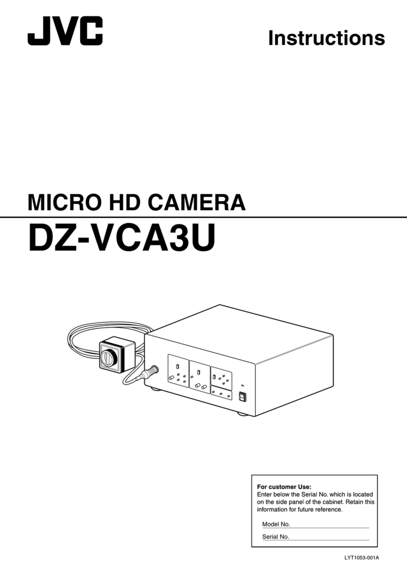 JVC DZ-VCA3U - 3-ccd Micro Hdtv Camera User manual