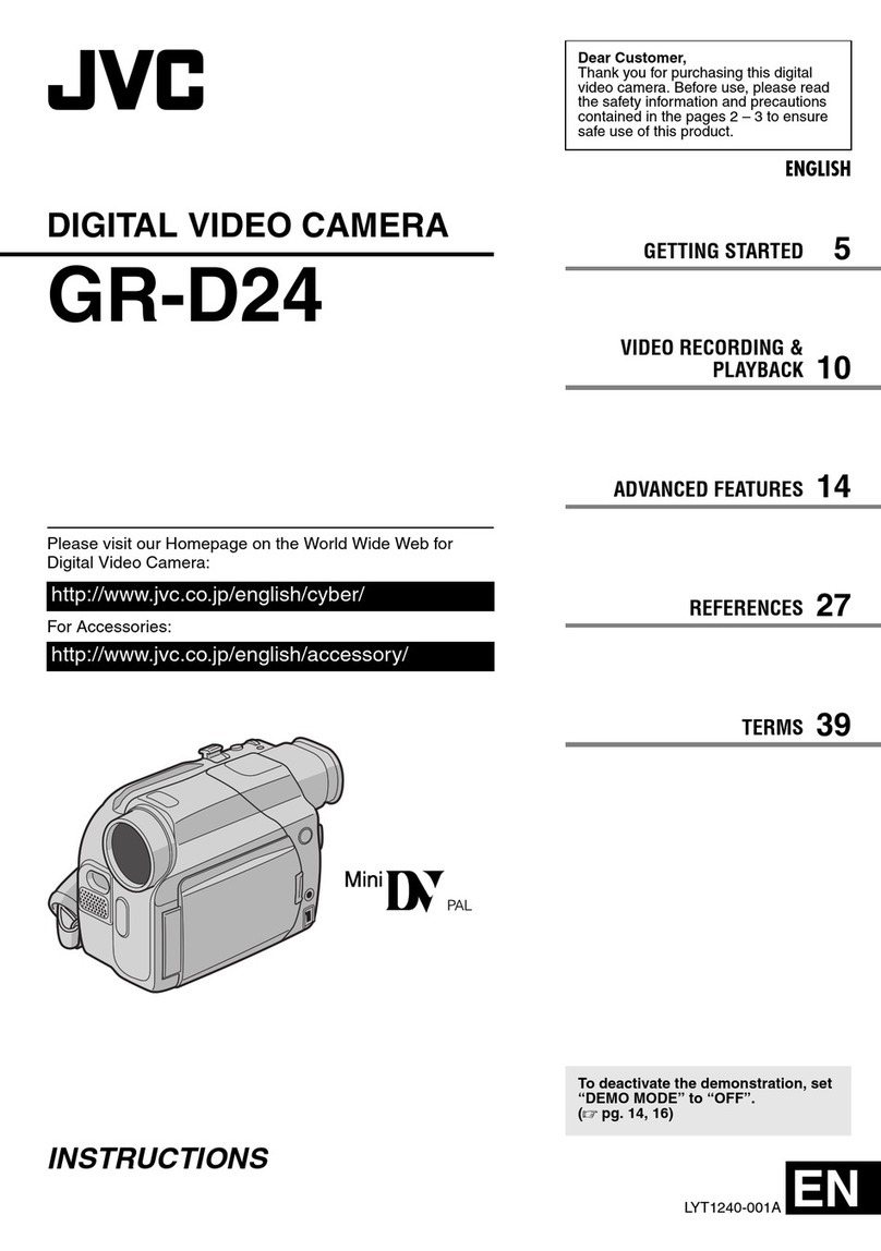JVC Digital Video Camera GR-D24 User manual JVC Digital Video Camera GR-D24 User manual