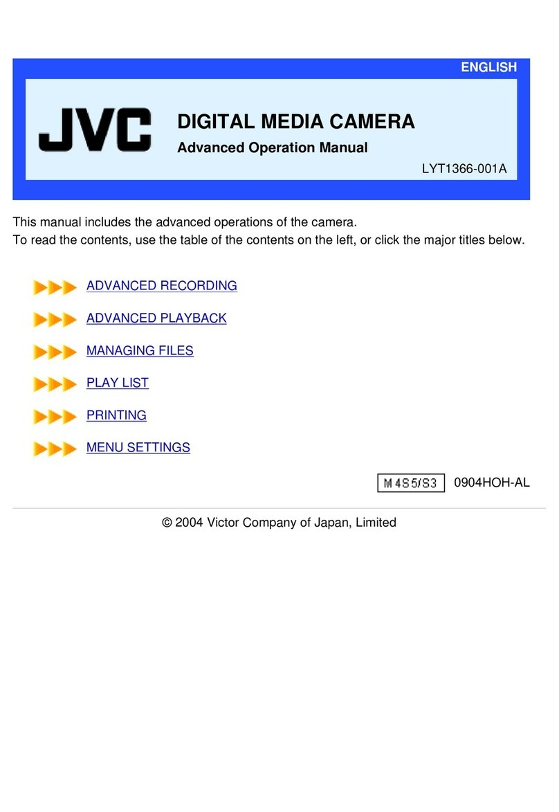 JVC Digital Media Camera LYT1366-001A User manual