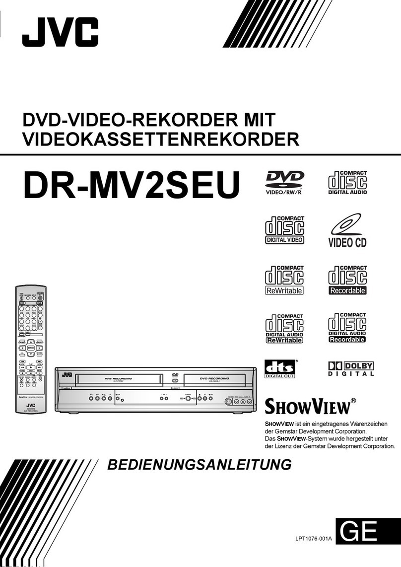 JVC DR-MV2SEU User manual