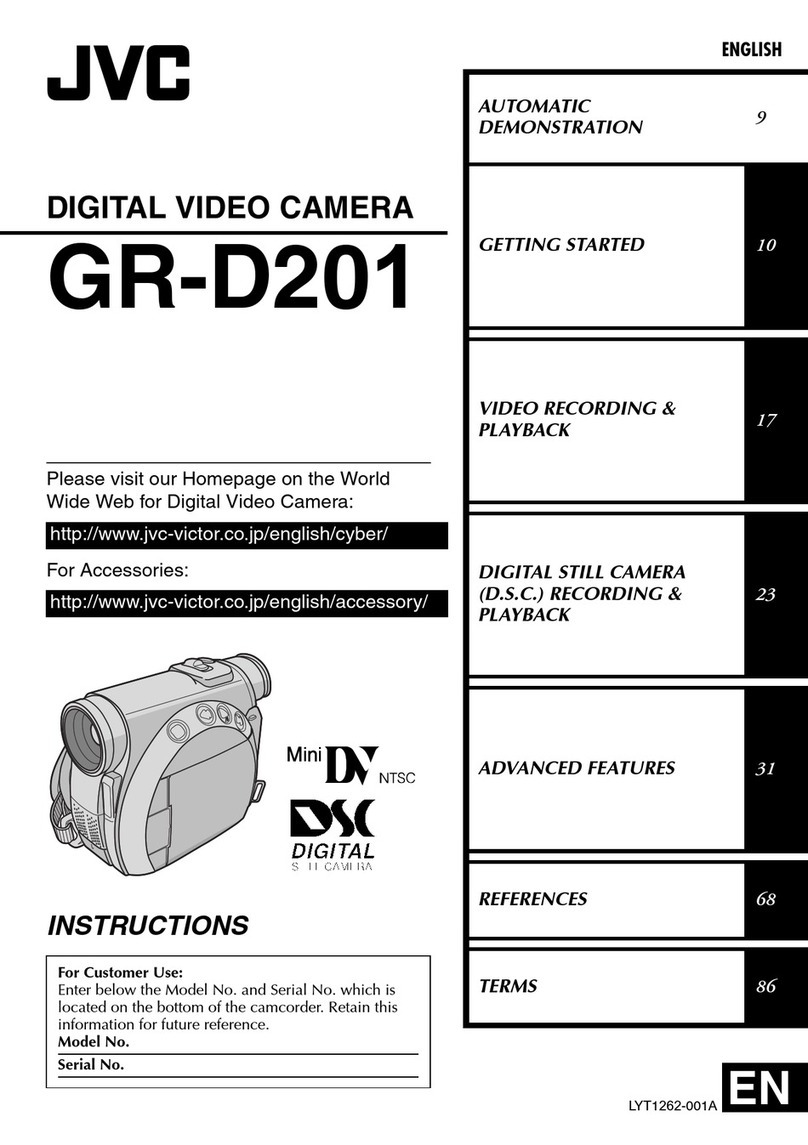JVC GR-D201 User manual