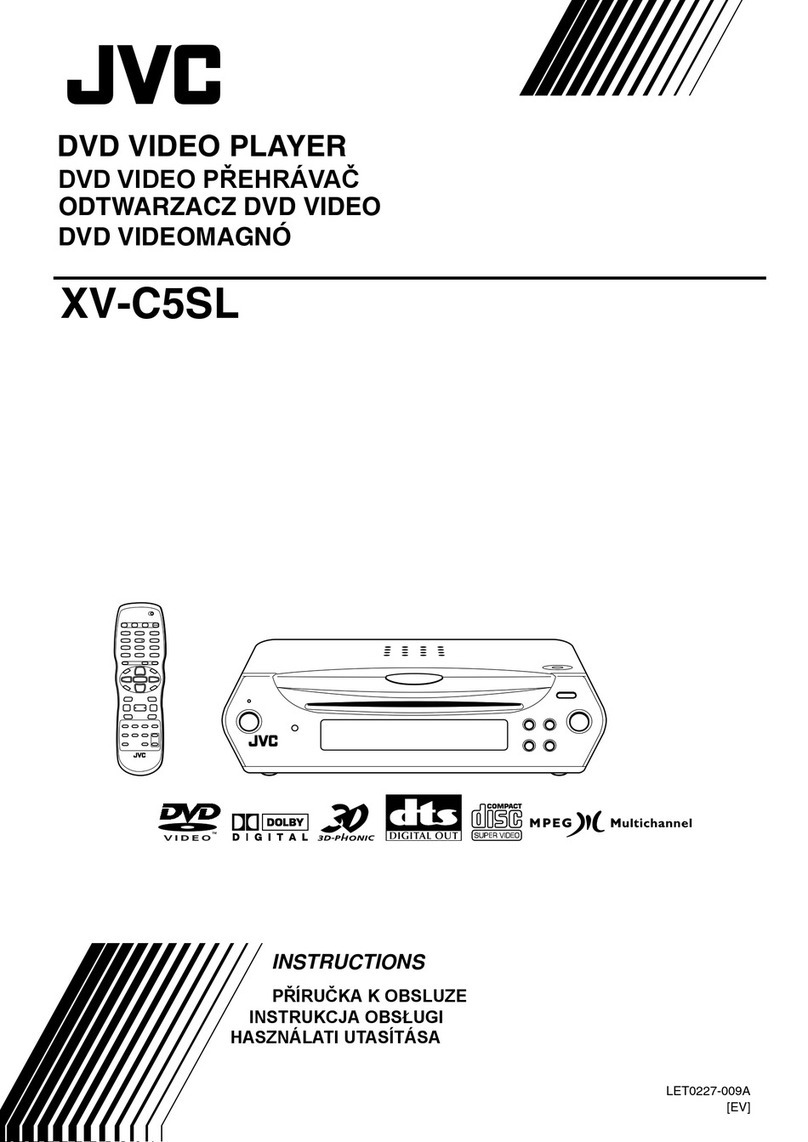 JVC XV-C5SL PŘiruČka k obsluze