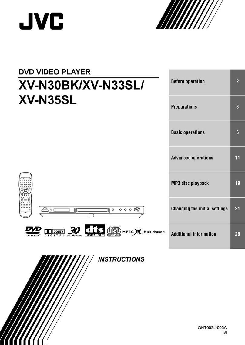 JVC XV-N35SL User manual