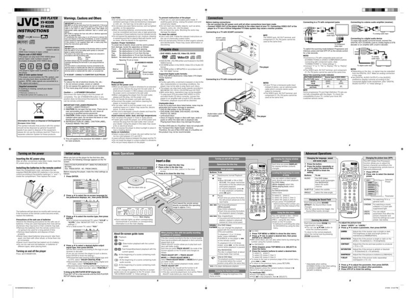JVC XV-N330B instruction manual