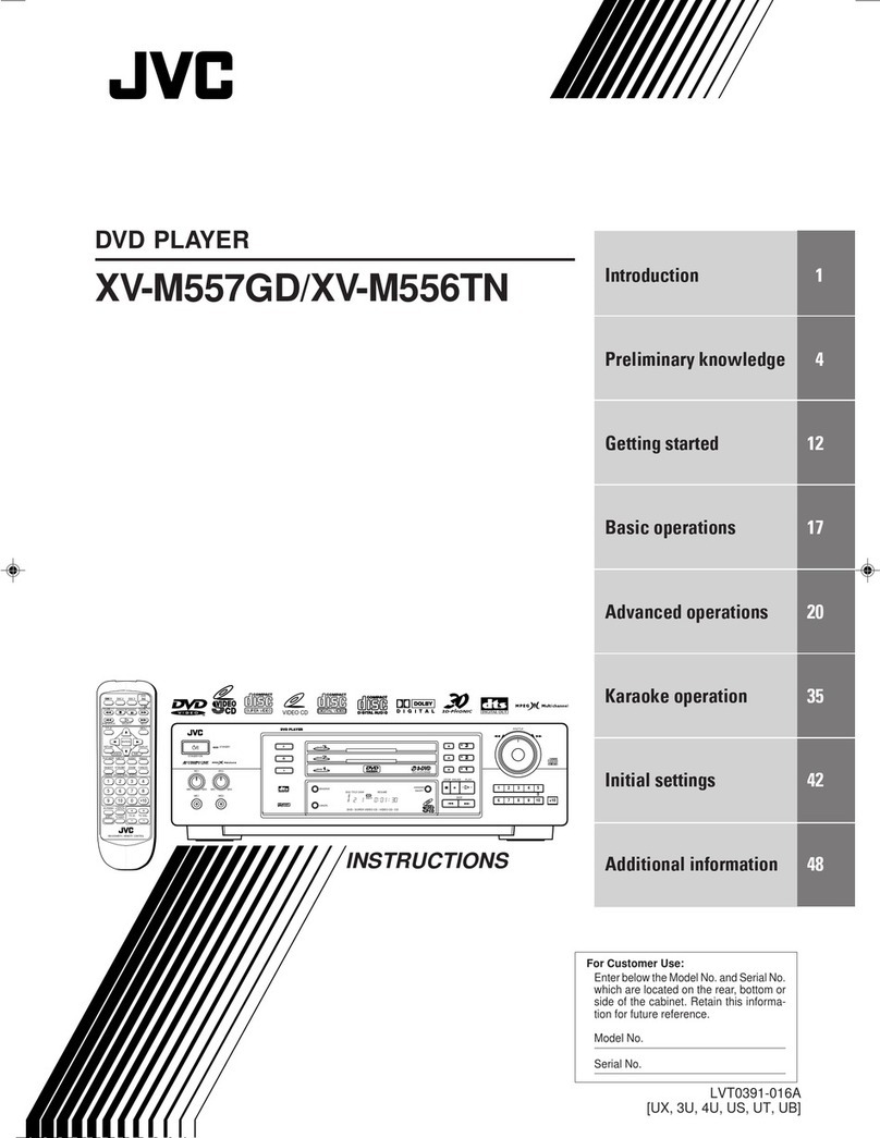 JVC XV-M556TN instructions