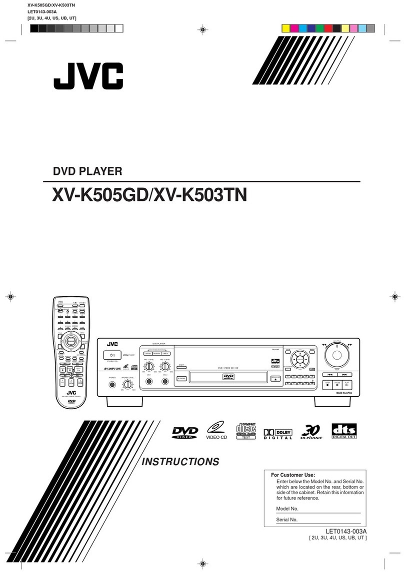 JVC XV-K503TN instructions