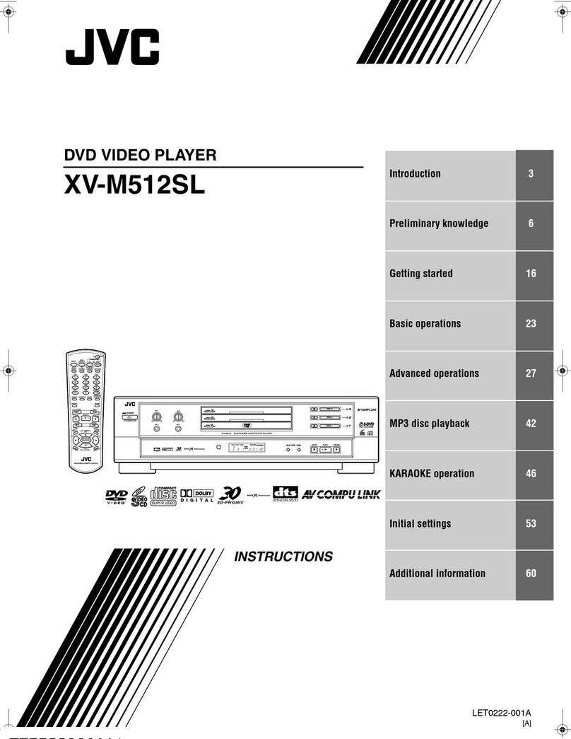 JVC XV-M512SL User manual