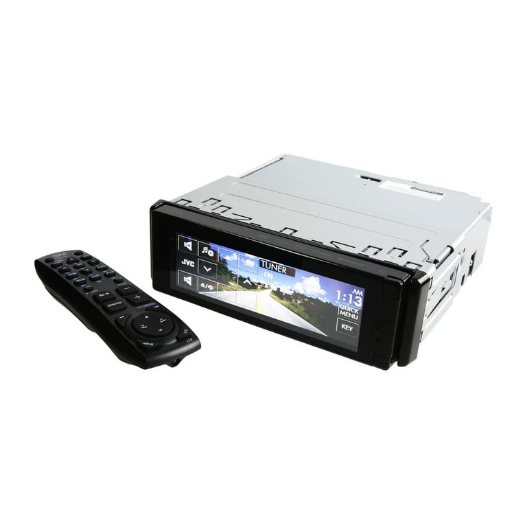 JVC KD-AVX77 - EXAD - DVD Player User manual