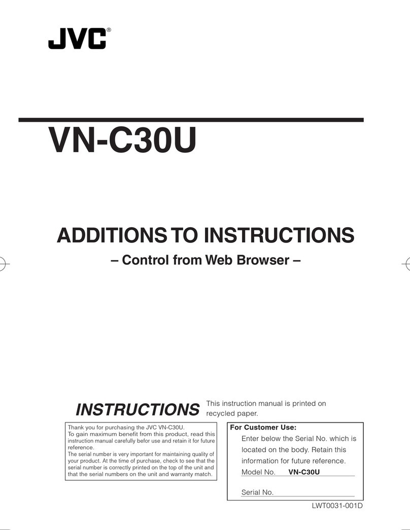 JVC V.NETWORKS VN-C30U Operating manual