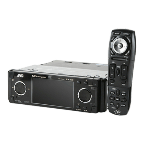 JVC KD NX5000 - Navigation System With HDD User manual