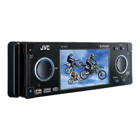 JVC KD-AVX2 - DVD Player With LCD Monitor instruction manual