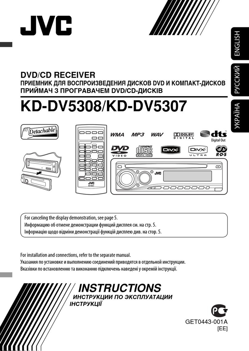JVC KD-DV5307 User manual