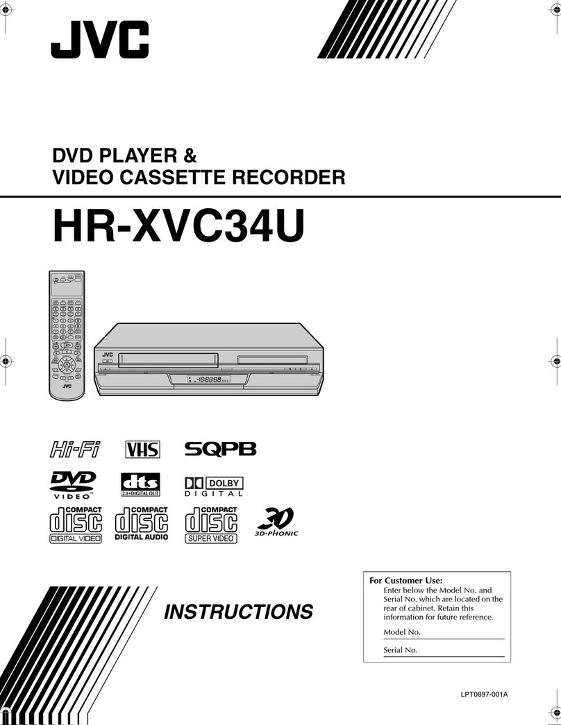 JVC HR-XVC34U User manual