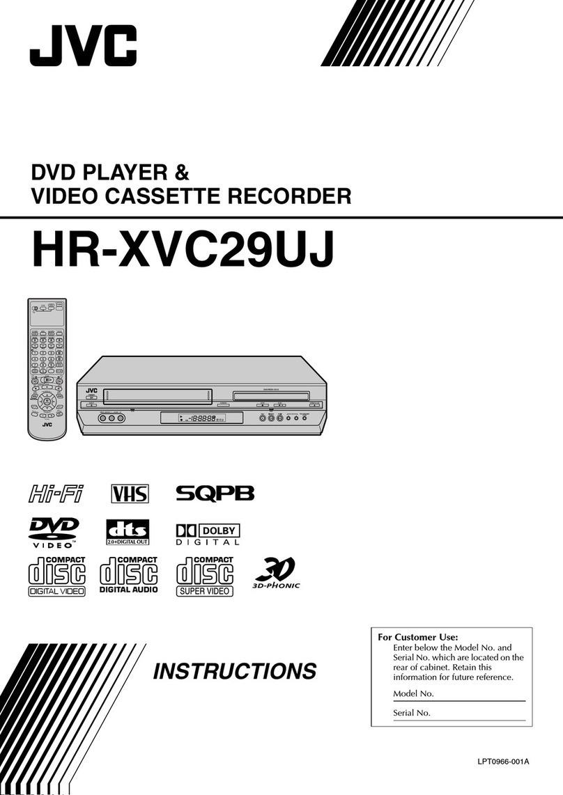 JVC HR-XVC29UJ User manual