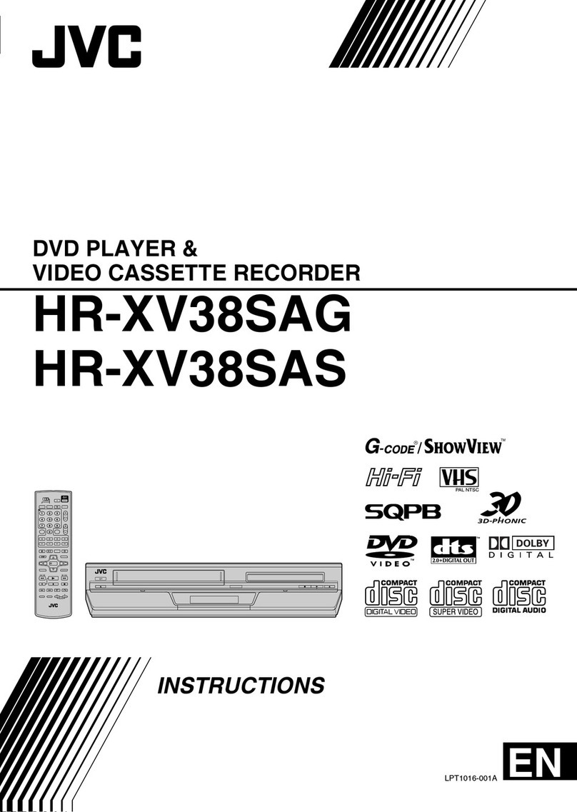 JVC HR-XV38SAG User manual