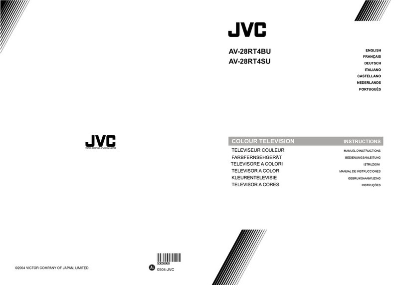 JVC AV-21RT4BU User manual