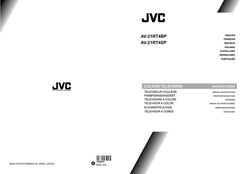 JVC AV-21RT4SP User manual