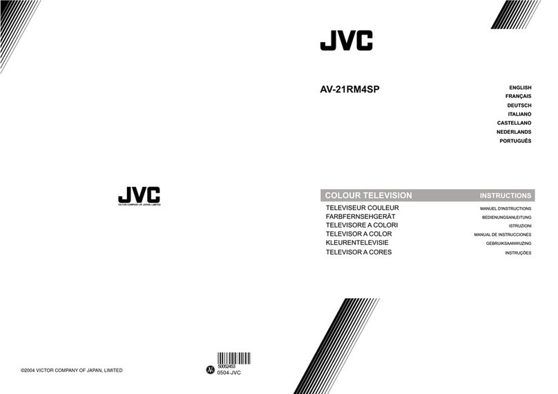 JVC AV-21RM4SP User manual