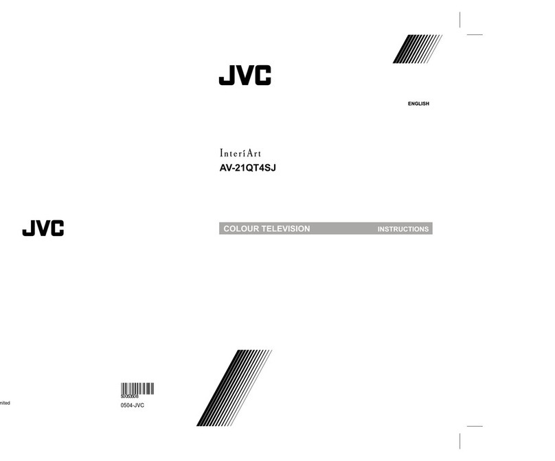 JVC AV-21QT4SJ instructions