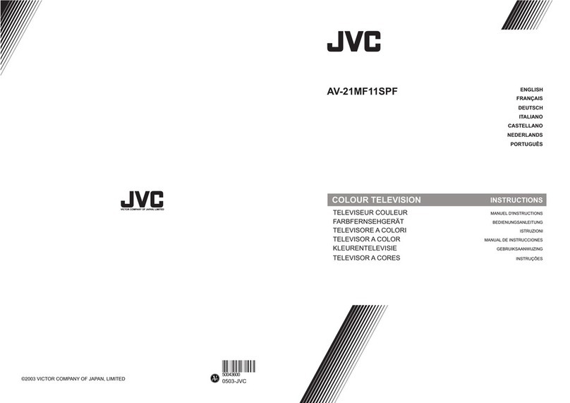 JVC AV-21MF11SPF User manual