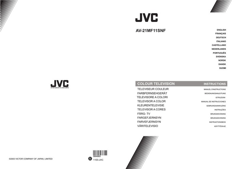 JVC AV-21MF11SNF User manual