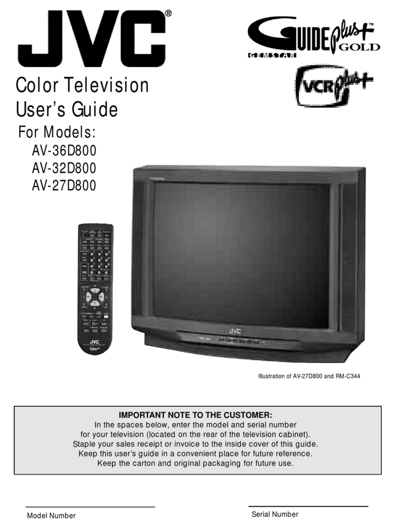 JVC AV-27D800 user guide