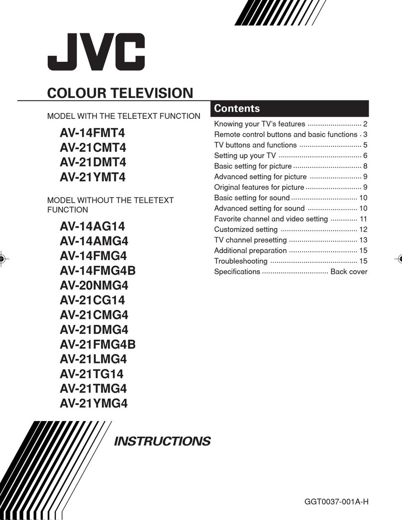 JVC AV-14FMT4, AV-21CMT4, AV-21DMT instructions