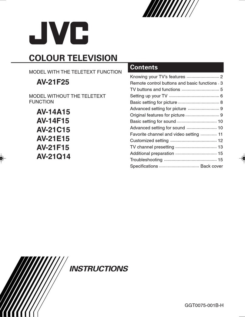 JVC AV-14A15 instruction manual