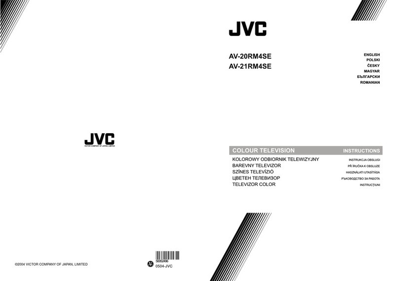 JVC AV-20RM4SE User manual JVC AV-20RM4SE User manual
