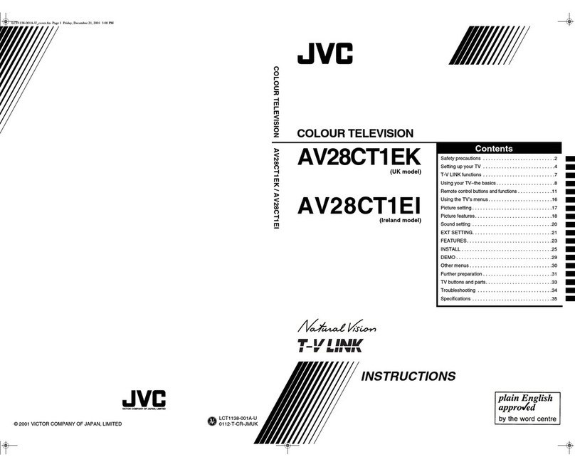 JVC AV28CT1EI User manual JVC AV28CT1EI User manual