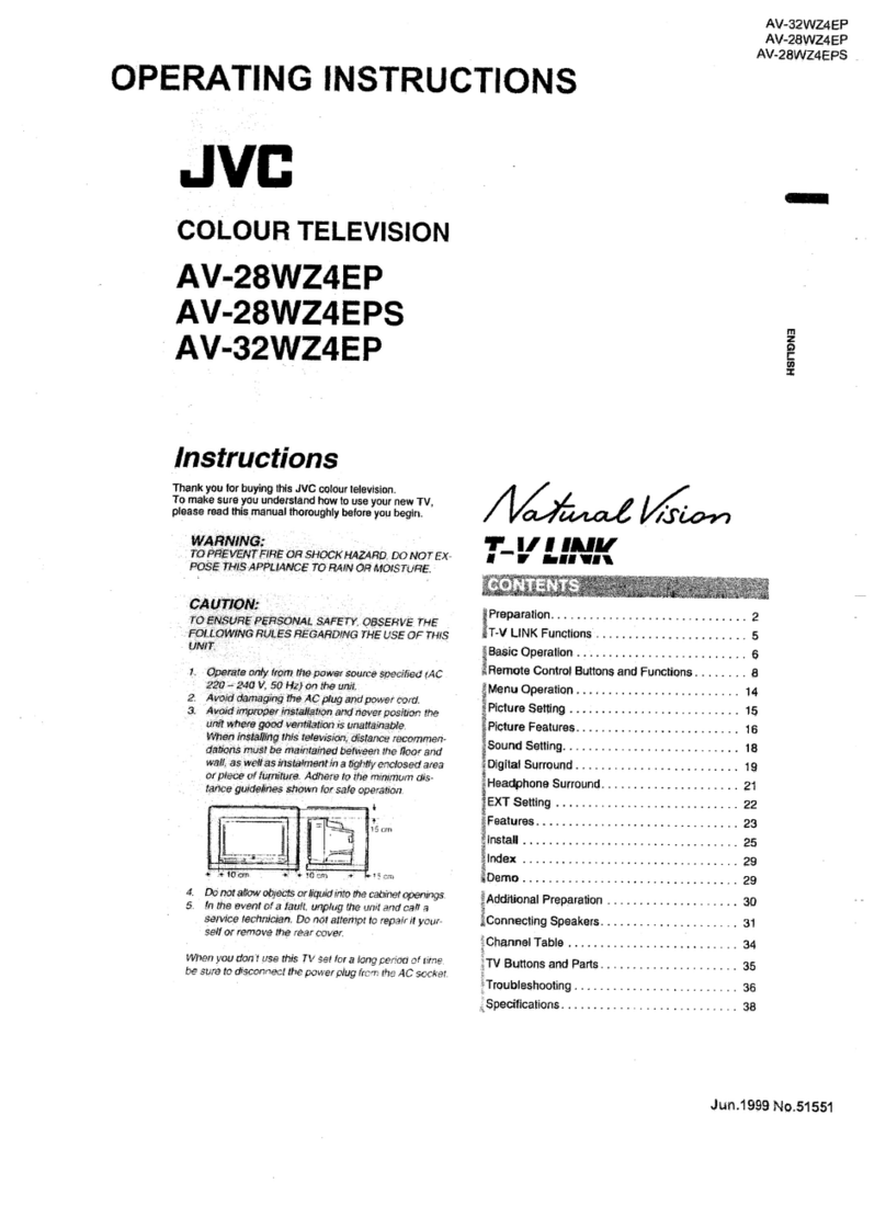 JVC AV-28WZ4EP User manual