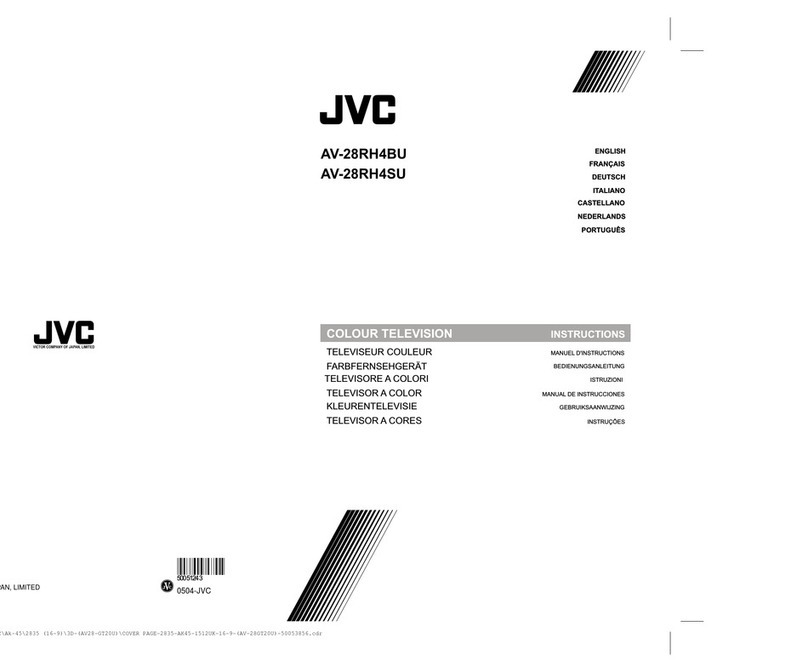 JVC AV-28RH4BU User manual