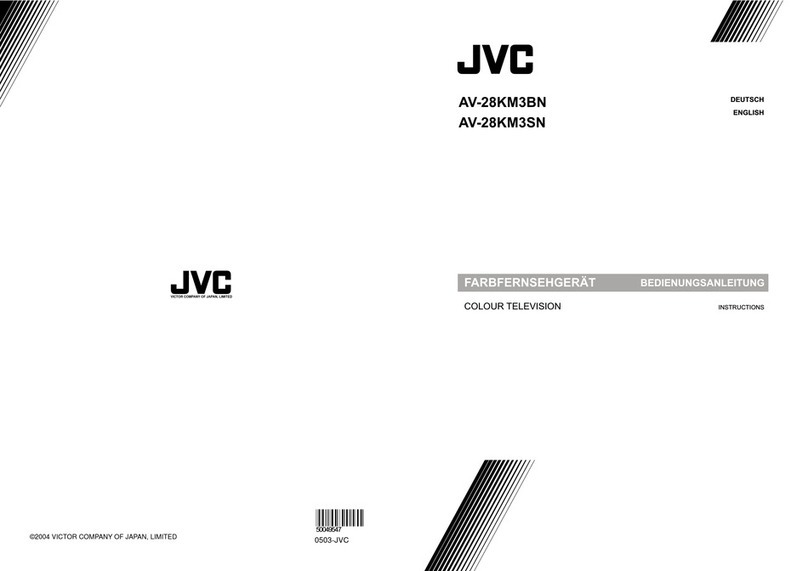 JVC AV-28KM3BN User manual