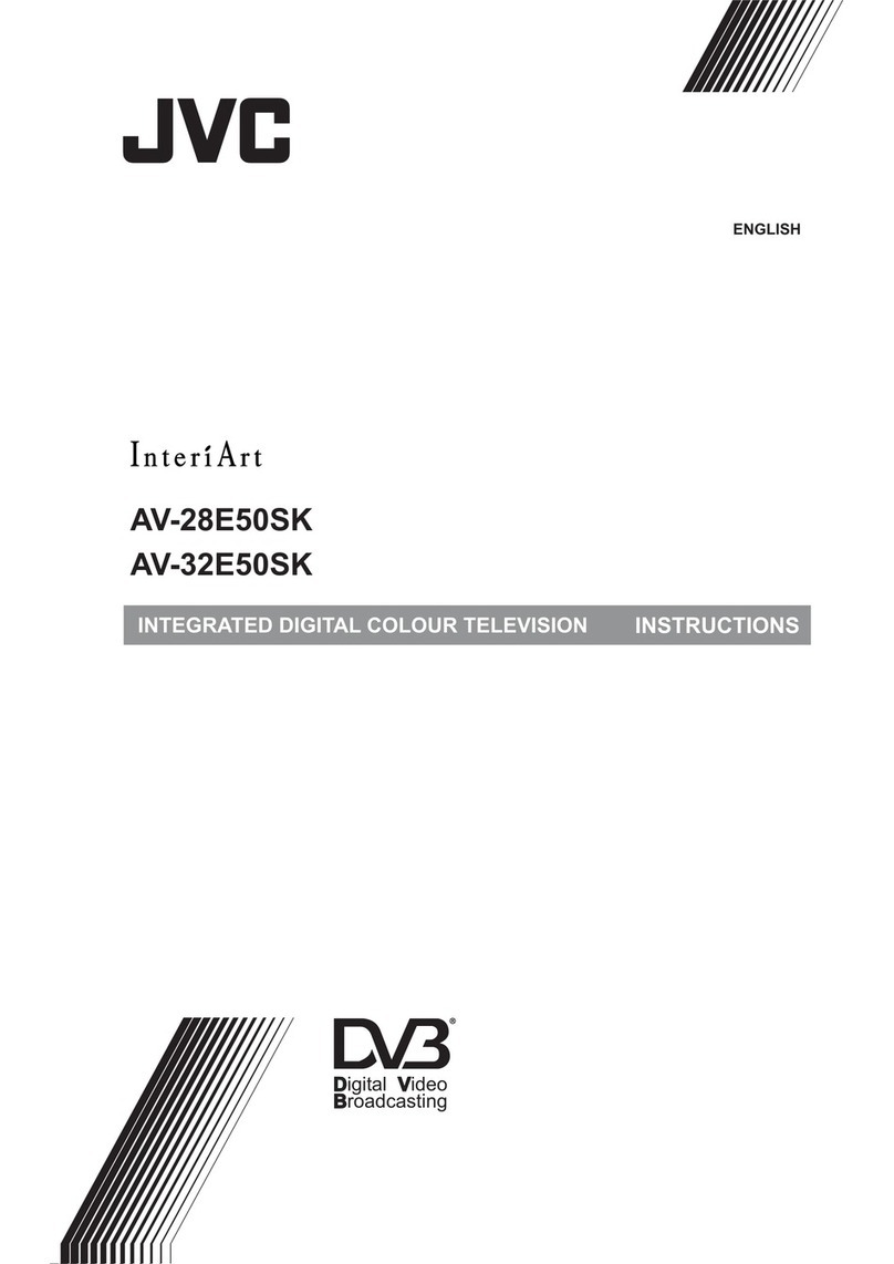 JVC InteriArt AV-28E50SK User manual