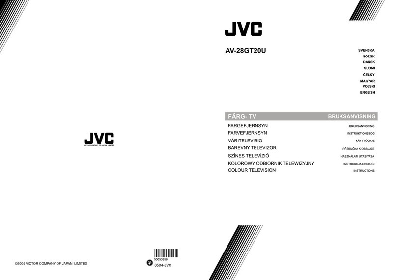 JVC AV-28GT20U User manual
