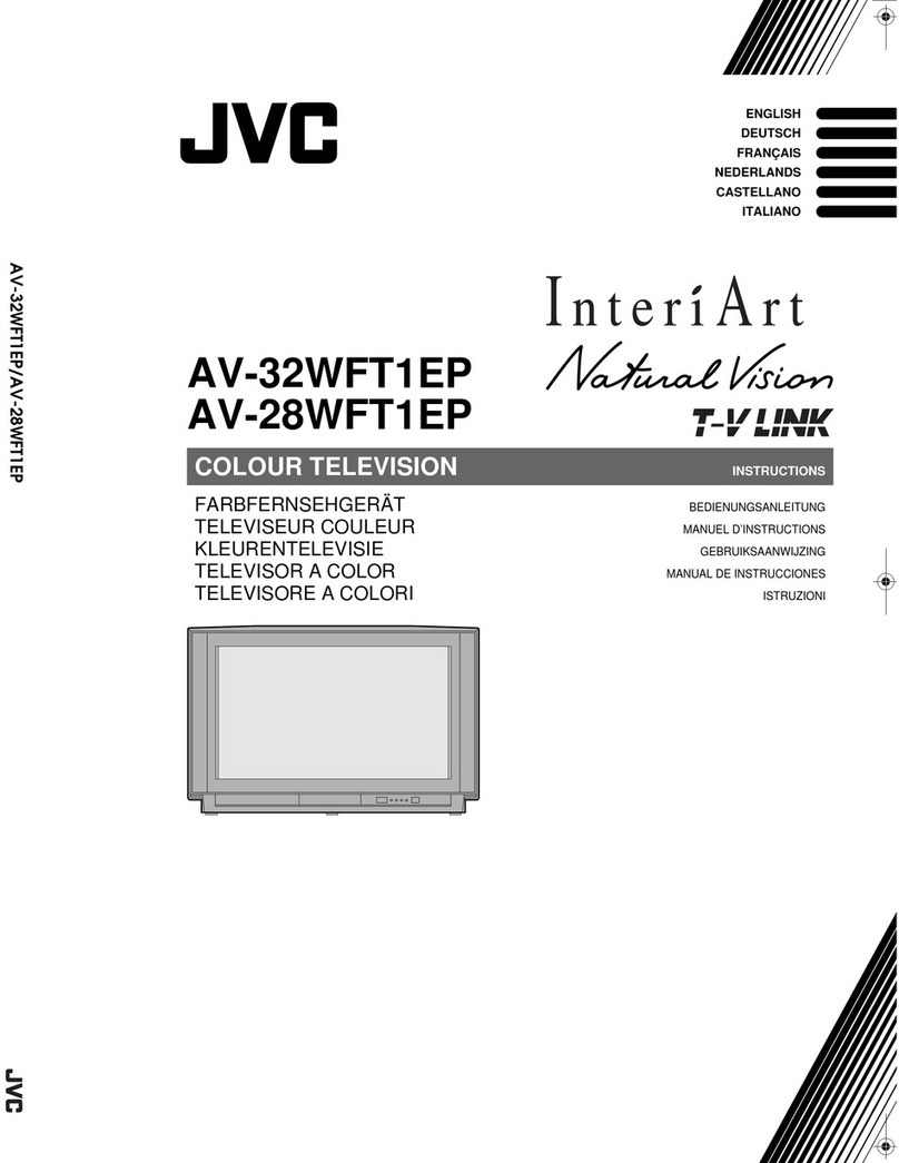 JVC InteriArt AV-32WFT1EP User manual