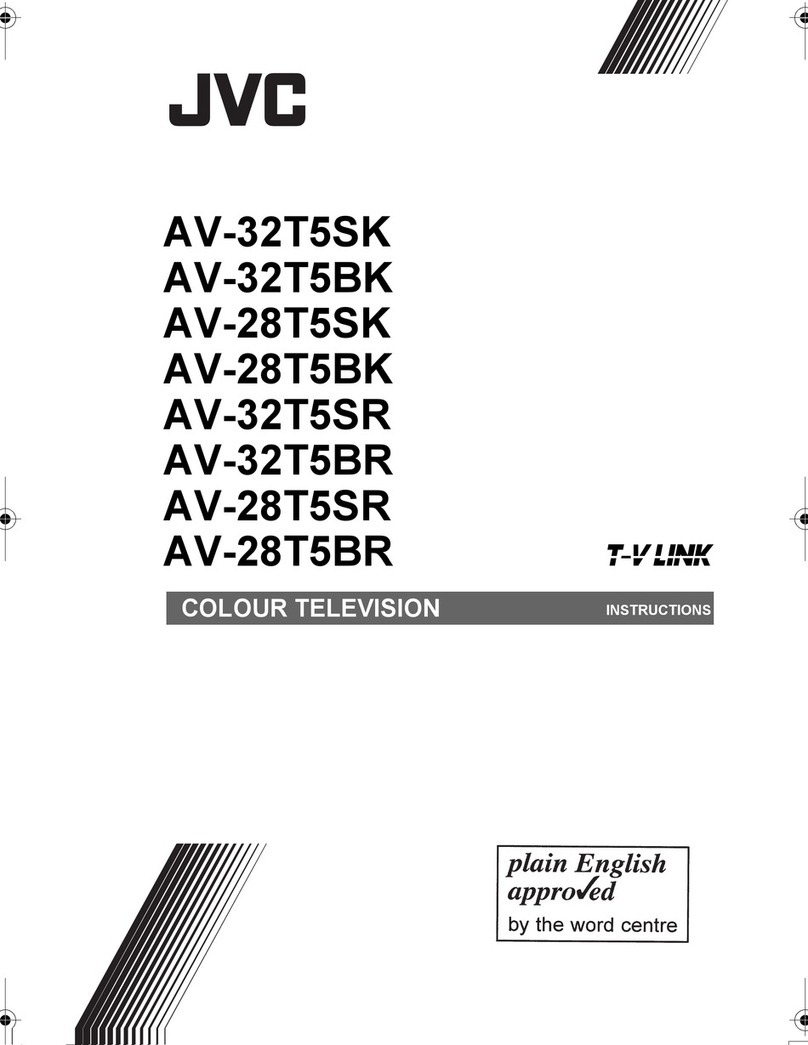 JVC AV-32T5SK, AV-32T5BK, AV-28T5SK, AV-28T5BK, AV-32T5SR, AV-32T5BR, AV-28T5SR,... User manual