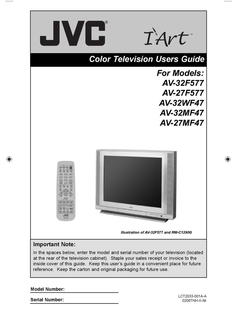 JVC I'Art AV-32F577 User manual