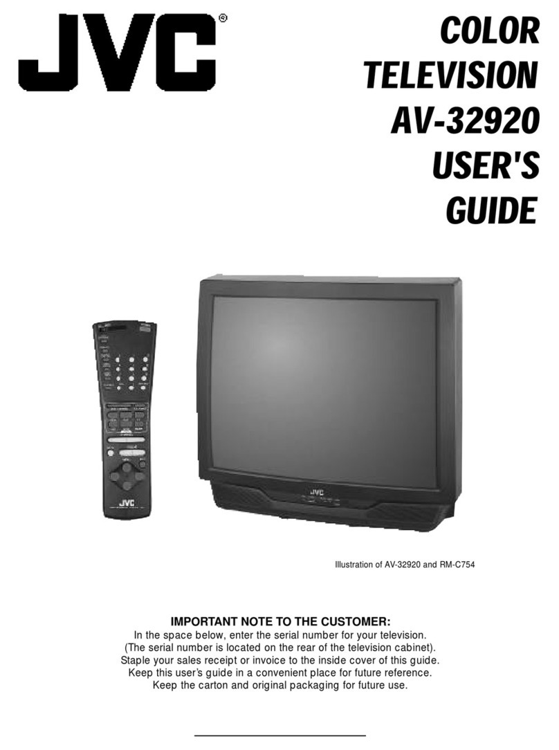 JVC AV-32920 user guide
