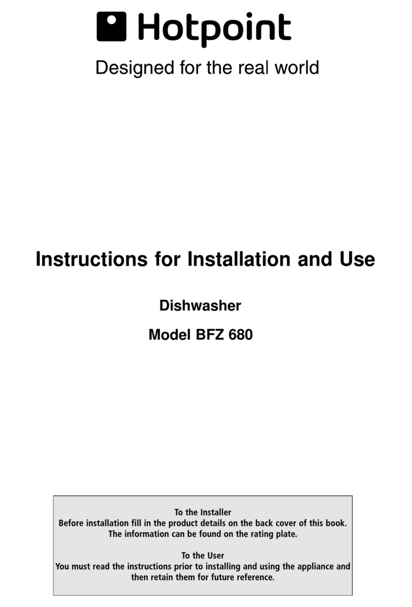 Hotpoint BFZ 680 User manual