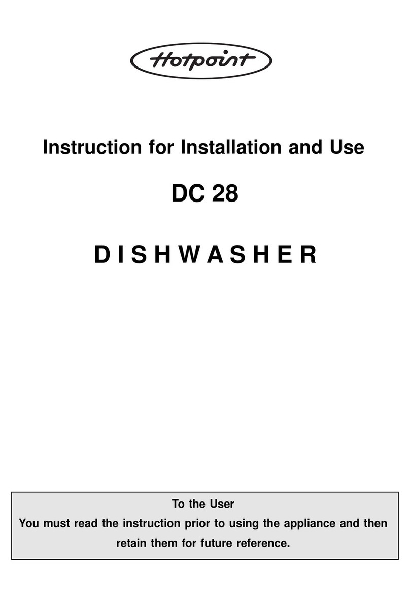 Hotpoint DC 28 User manual
