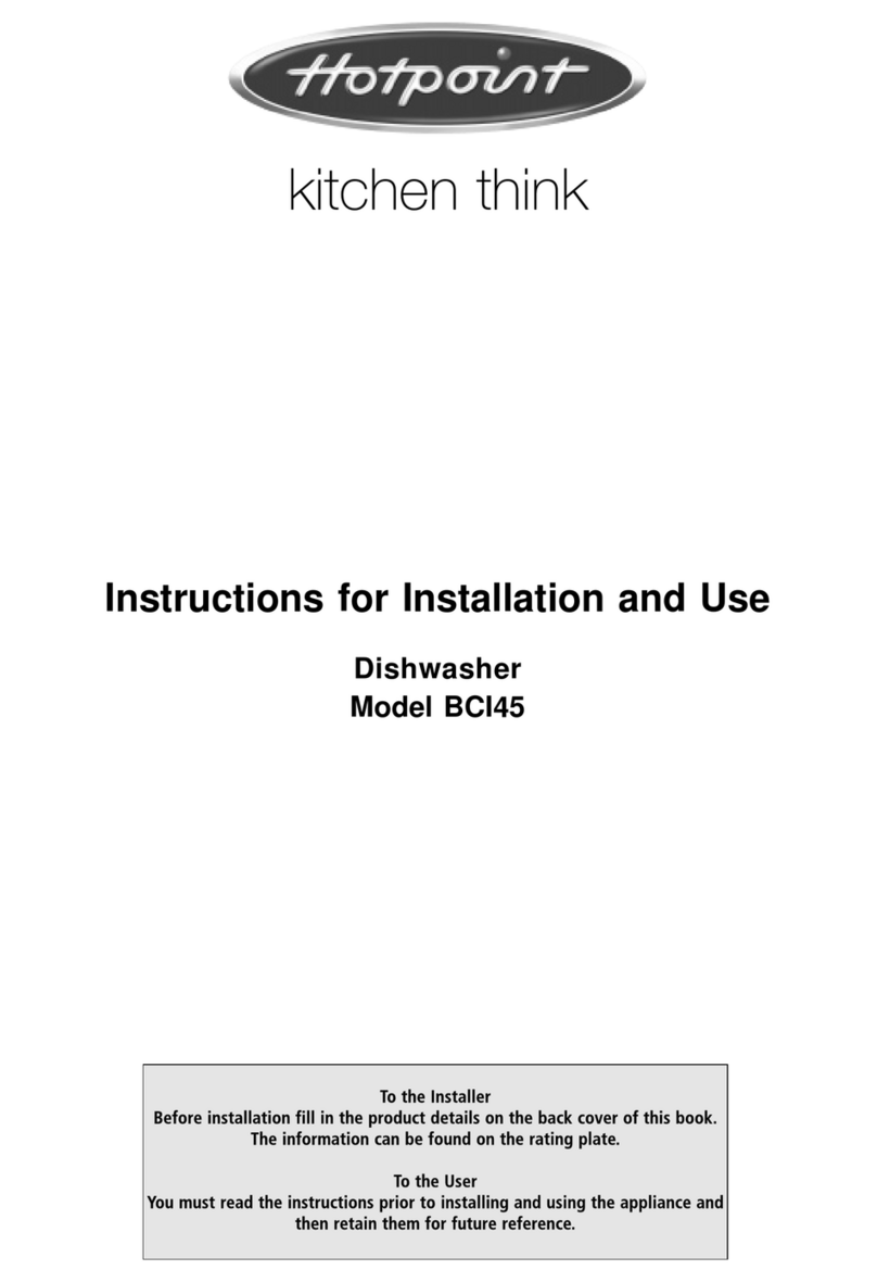 Hotpoint BCI45 User manual