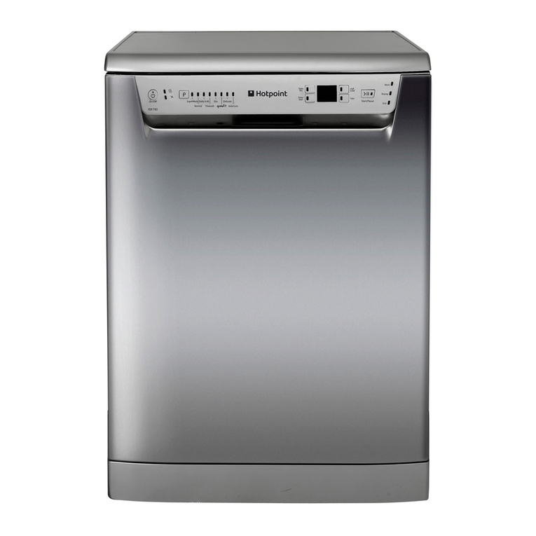 Hotpoint FDF-780 User manual