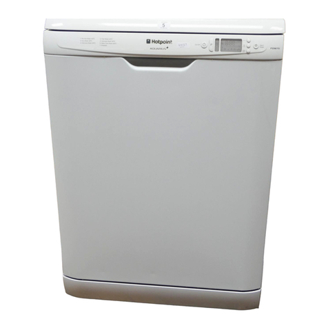 Hotpoint FDW 70 Instruction booklet