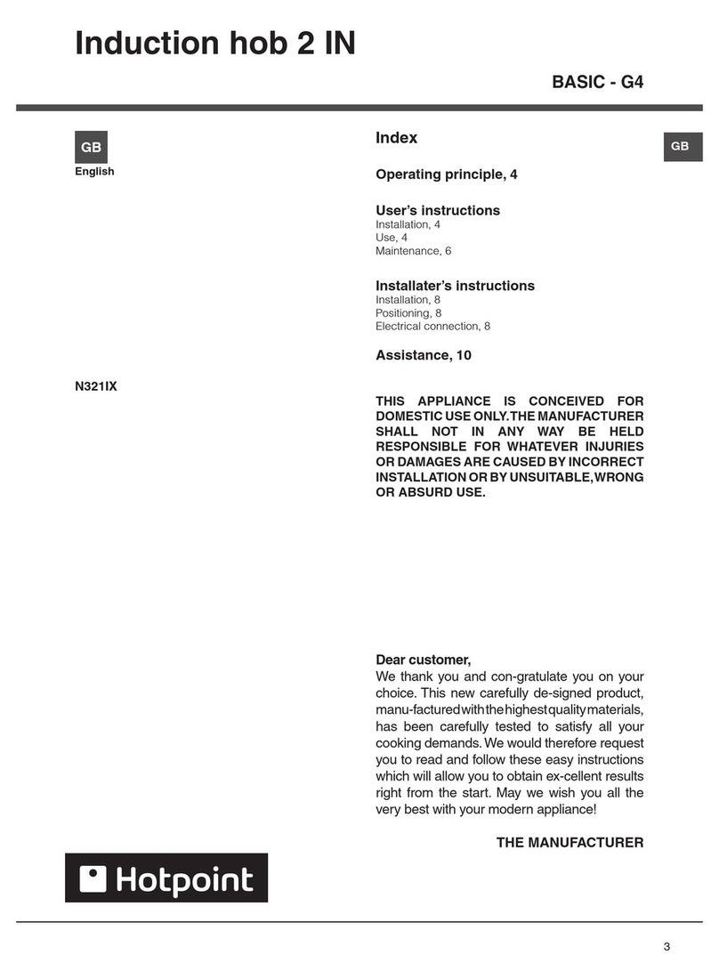 Hotpoint N321IX User manual