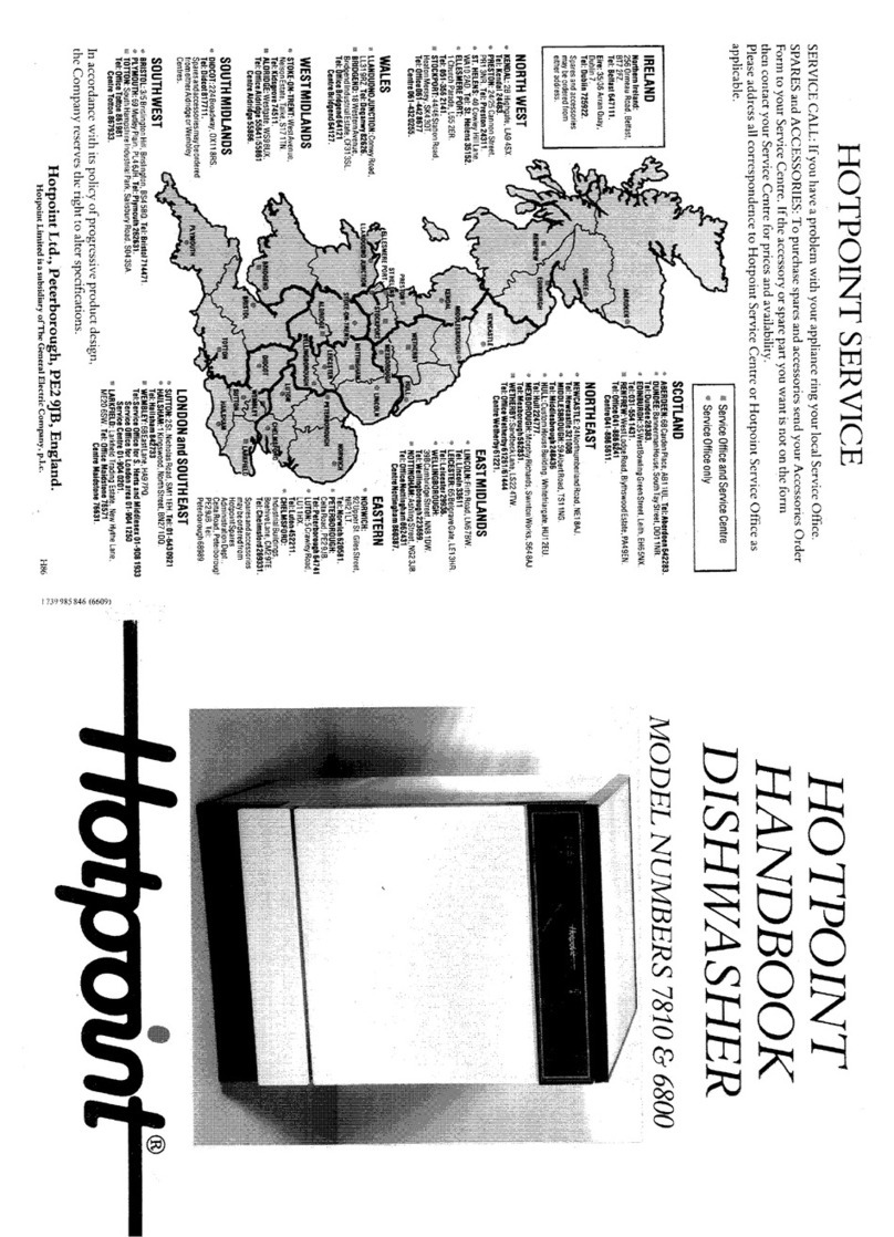 Hotpoint 7810 User manual