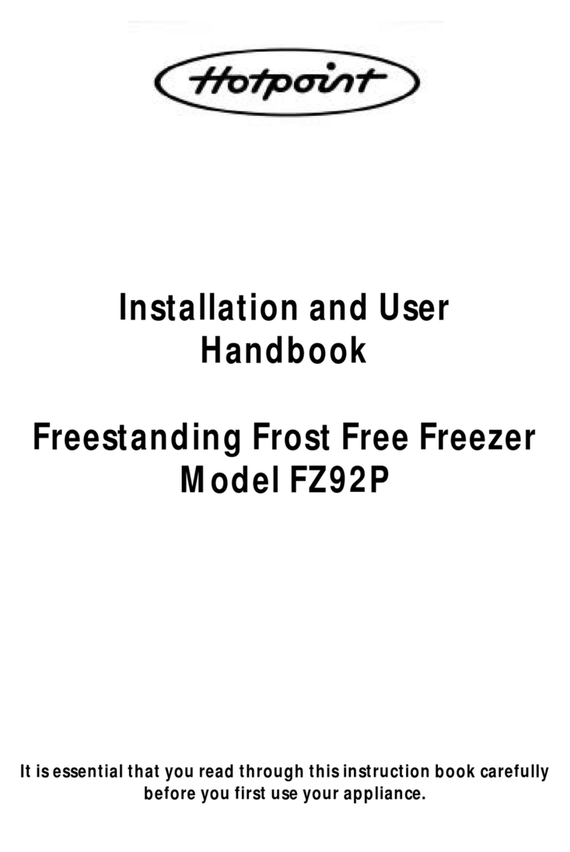 Hotpoint FZ92P User manual Hotpoint FZ92P User manual